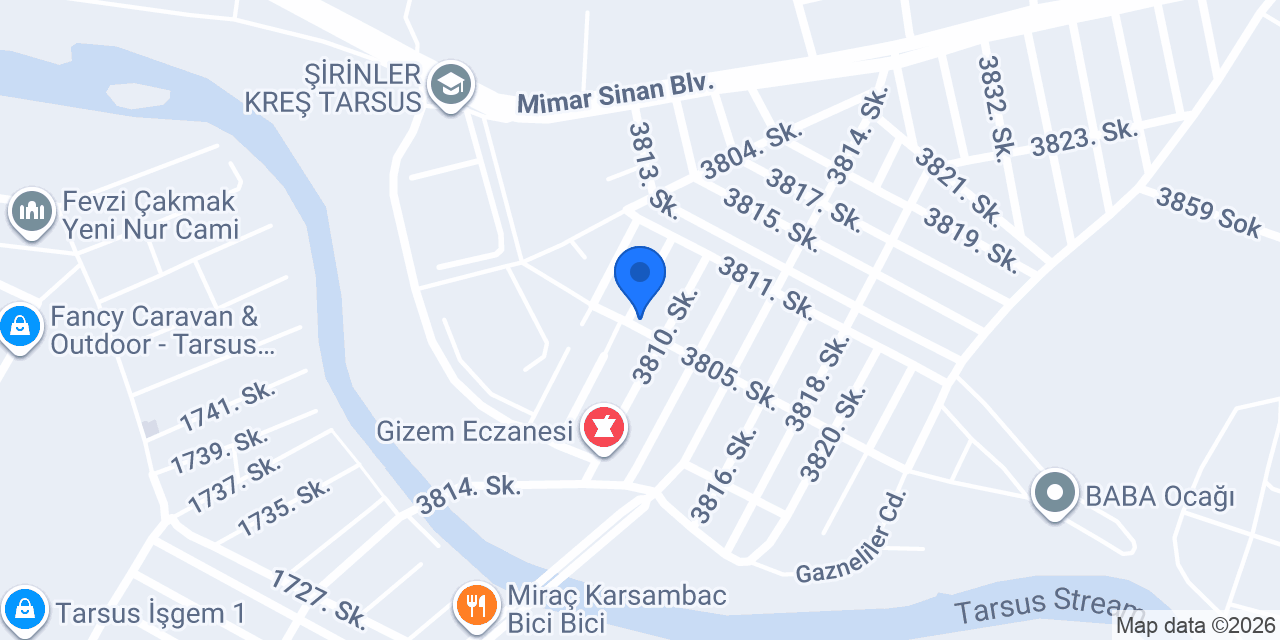 SARICA MARKET konumu