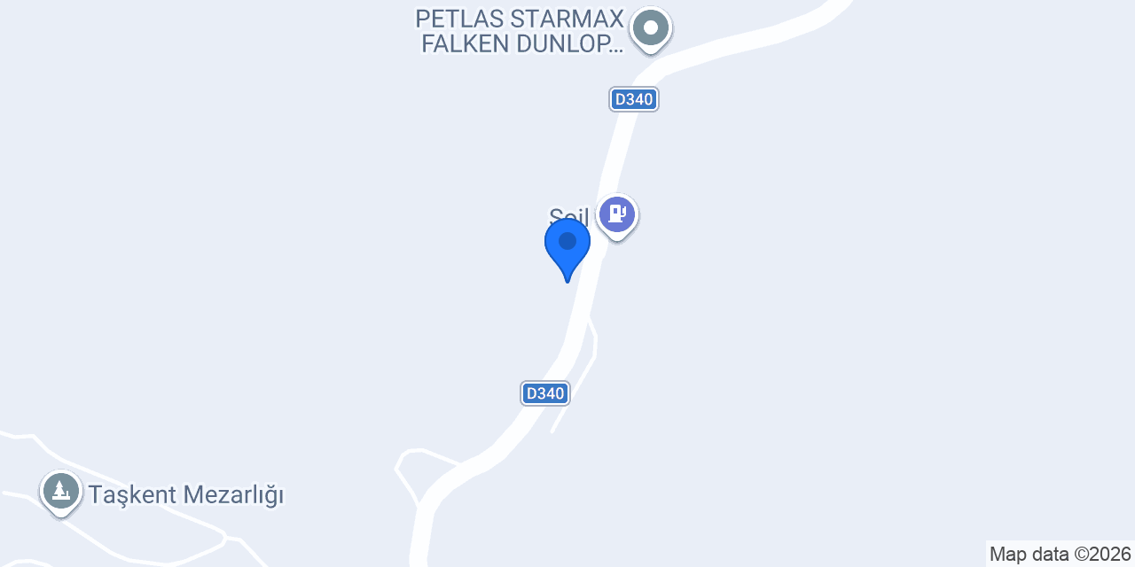 Taşkent İlçe Tarım ve Orman Müdürlüğü konumu