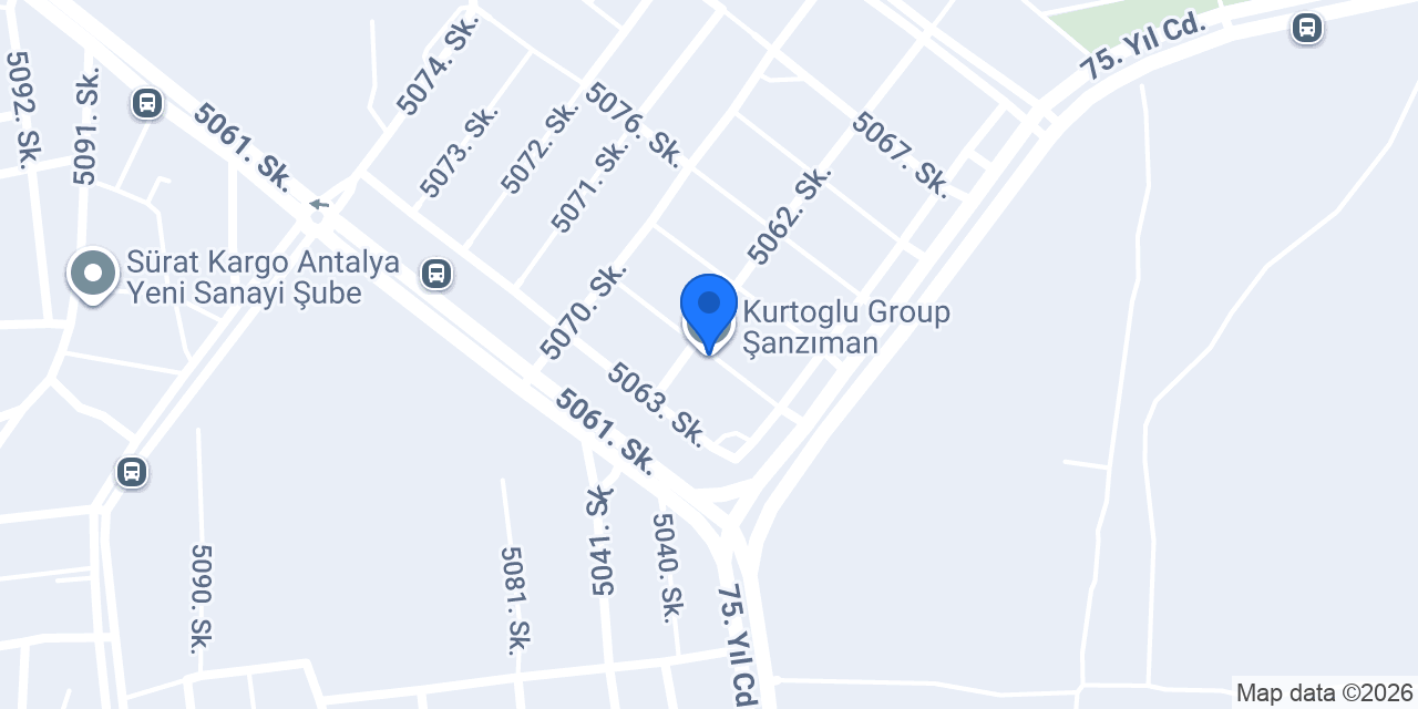 Kurtoglu Group Şanzıman konumu