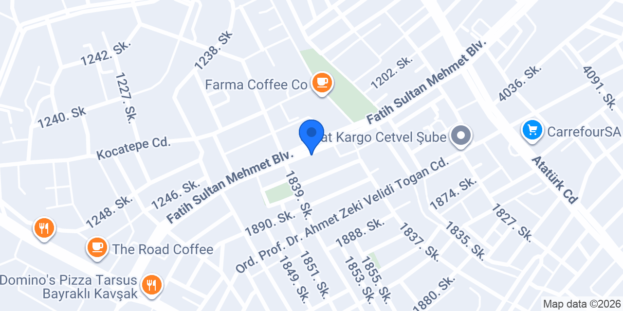 SAFA VETERİNER KLİNİĞİ konumu