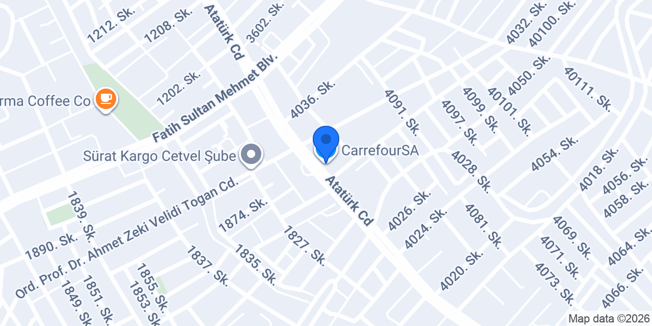 CarrefourSA konumu