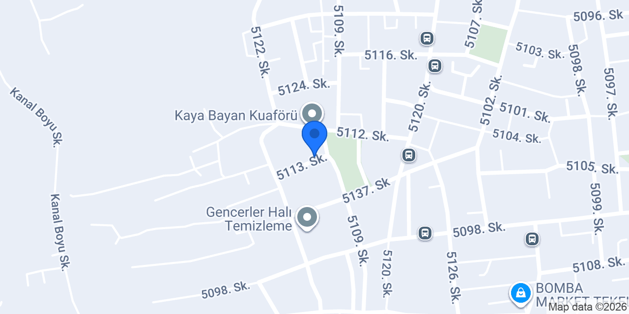 ESENTÜRK EMLAK konumu