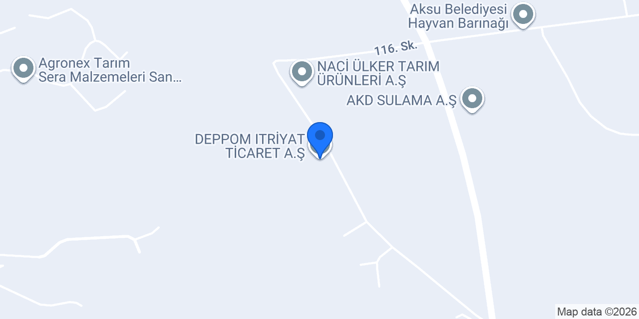 DEPPOM ITRİYAT TİCARET A.Ş konumu