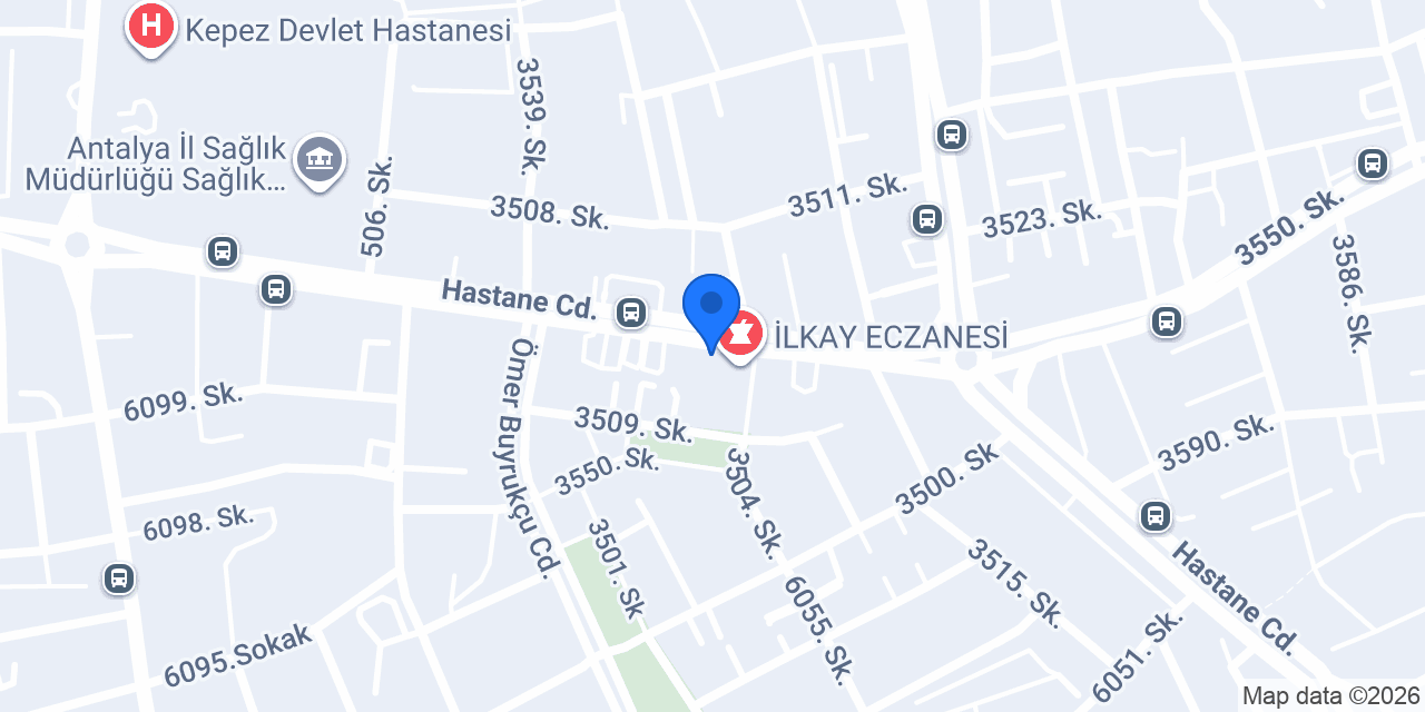 Sütçüler ASM konumu