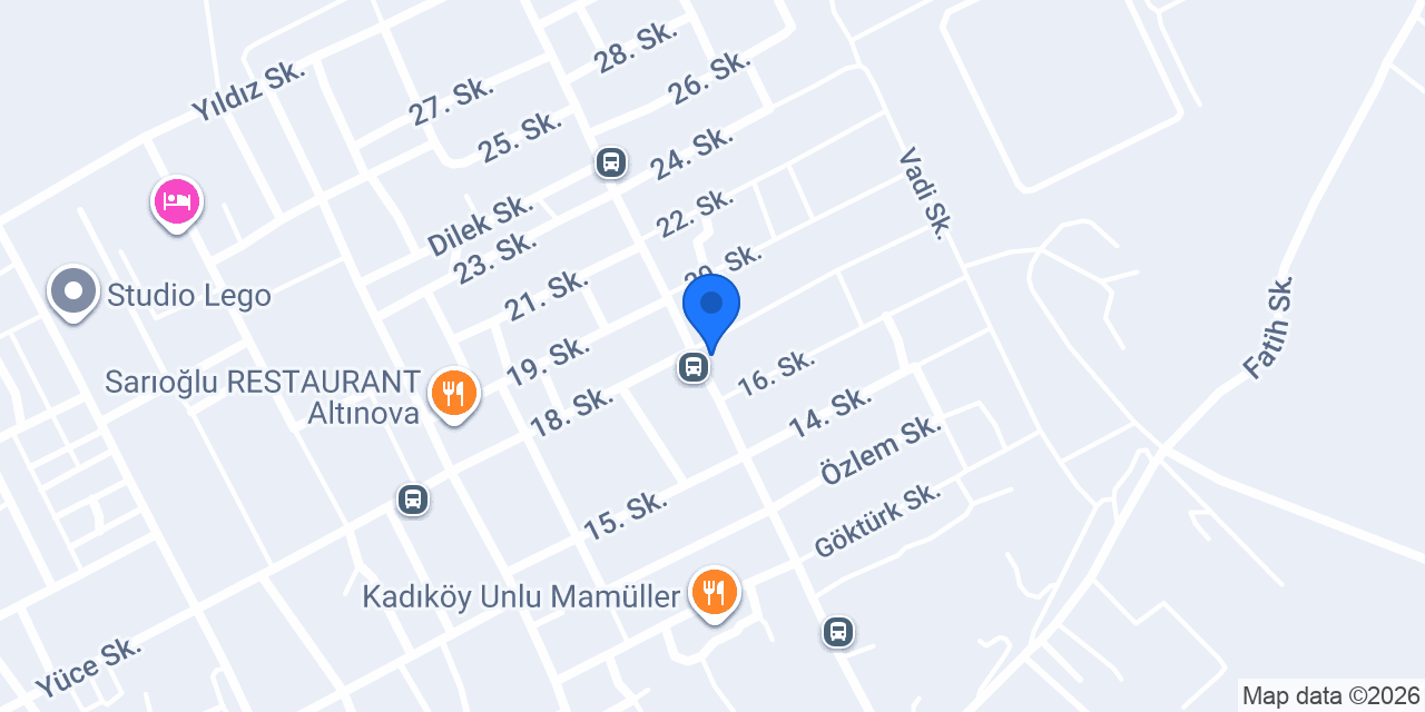 Şok Market konumu