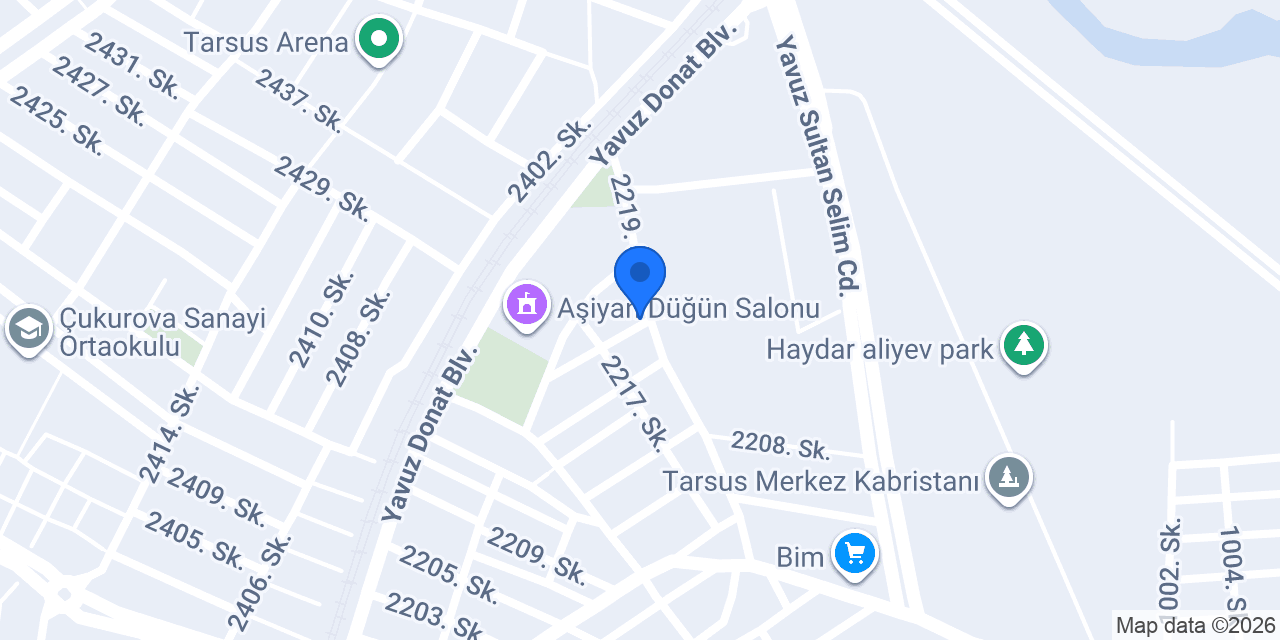 AYYILDIZ Kırtasiye konumu