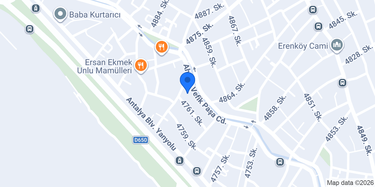 Sezginler Yapı Market konumu