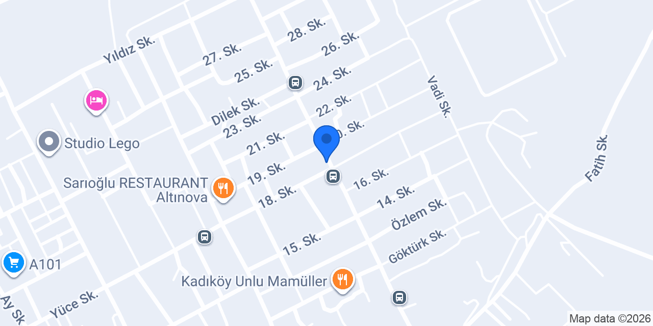 Metro pastanesi konumu