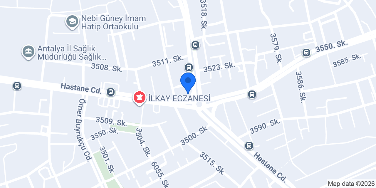 Antalya Aile Kasabı konumu
