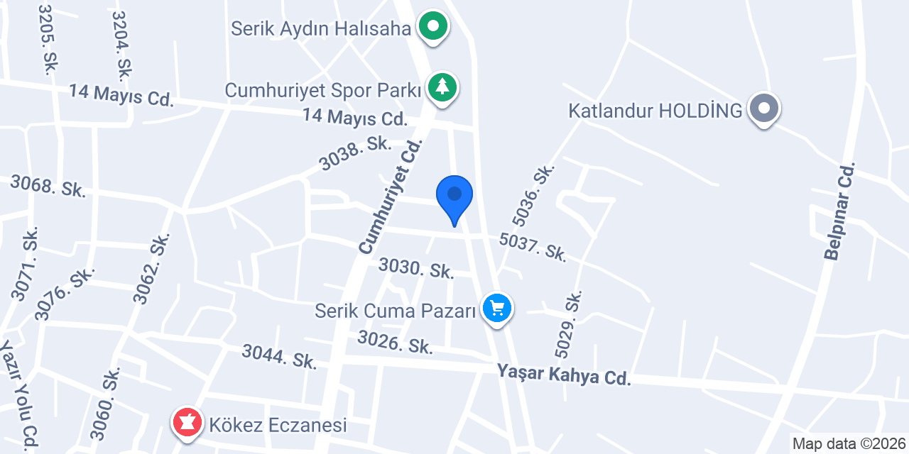 KOÇOĞLU HALI YIKAMA FABRİKASI konumu