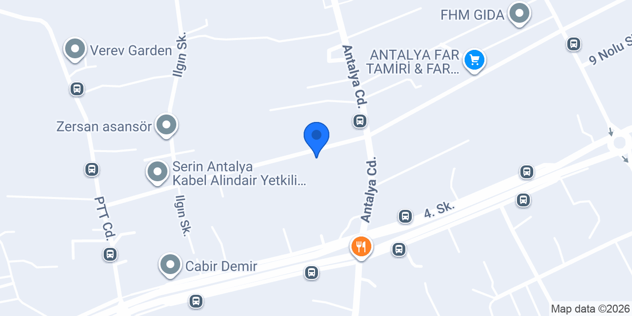 Çetin Cam Temper konumu