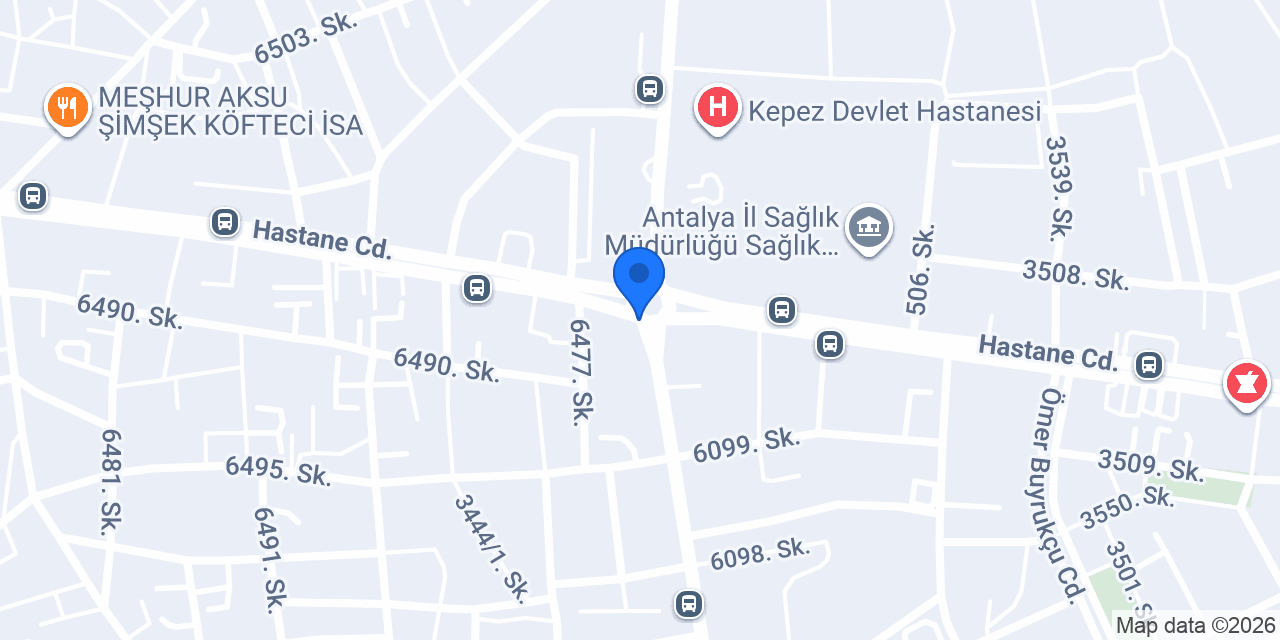 Duygu Topluk Eczanesi konumu