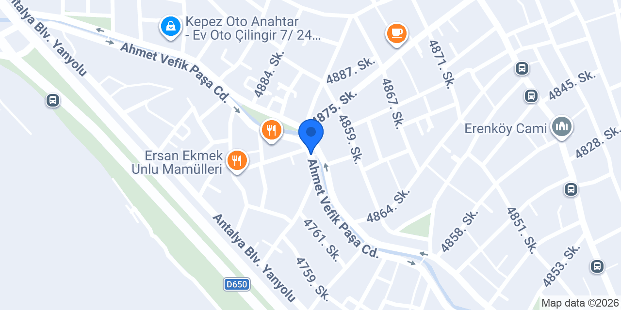 ŞAH OTOMOTİV & RENT A CAR konumu