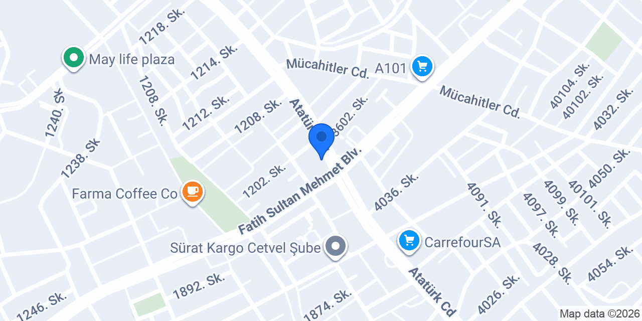 Emmioğlu Ticaret konumu