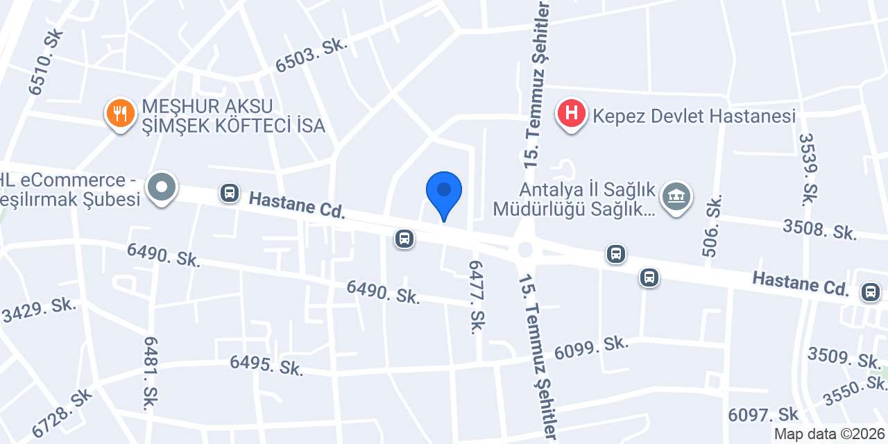 Kırmızı Optik konumu
