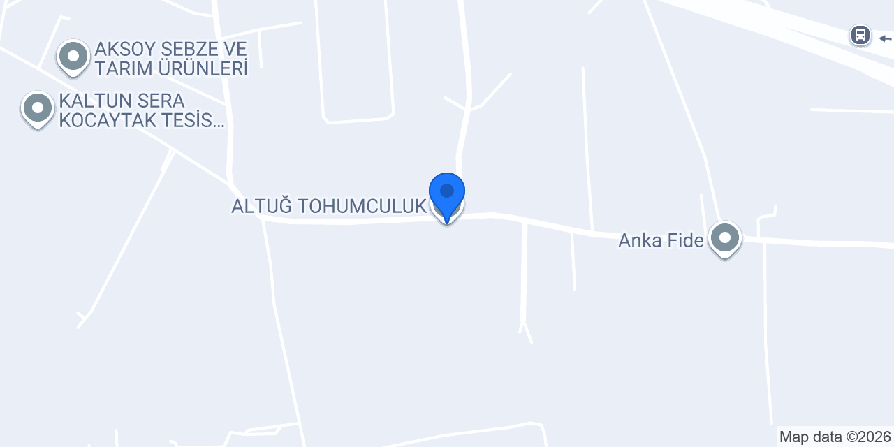 ALTUĞ TOHUMCULUK konumu