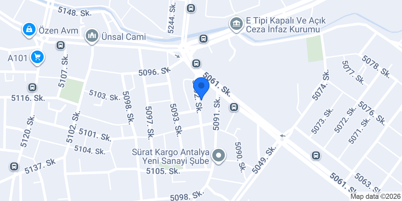 Elifim Mobilya konumu