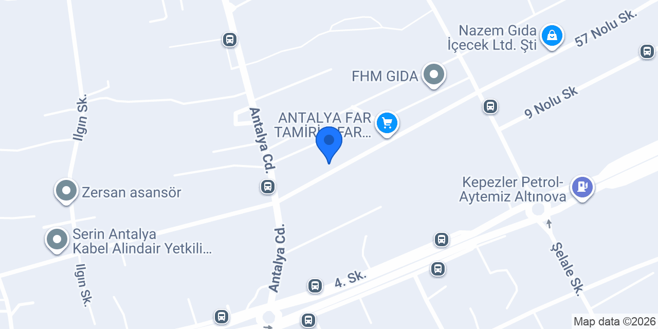 Efendy Global Tarım konumu