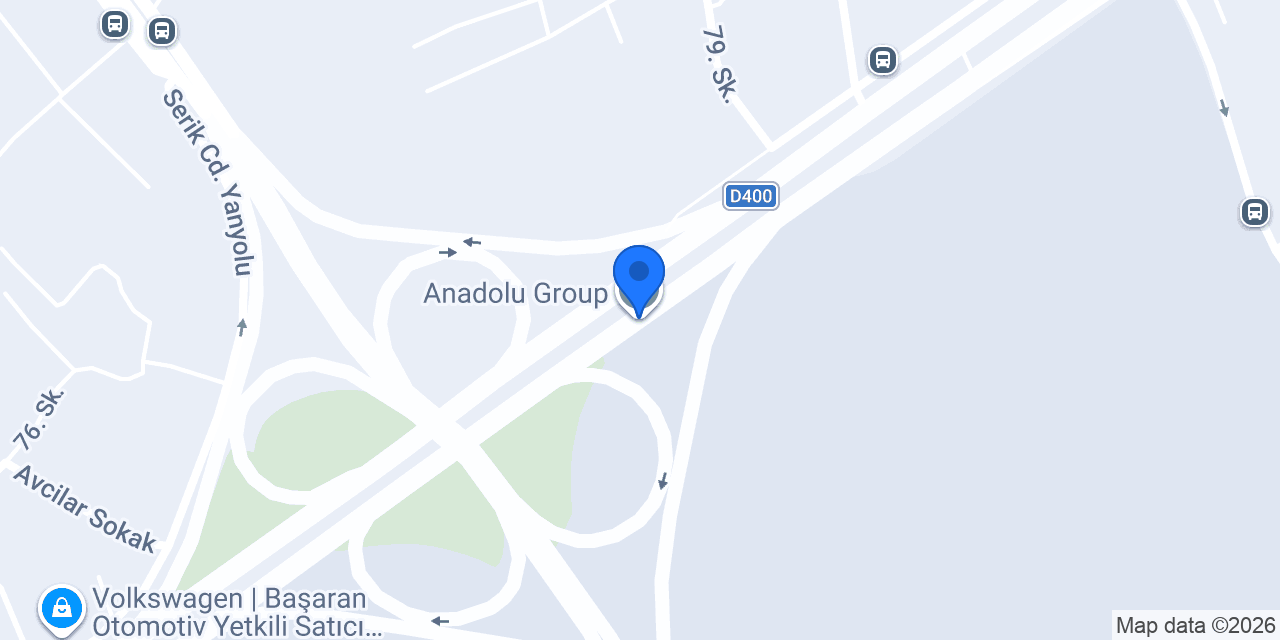 Anadolu Group konumu