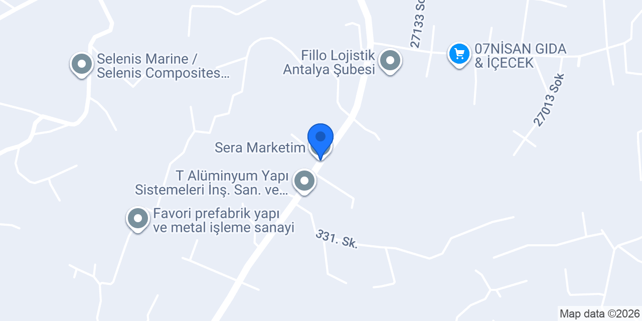 Sera Marketim konumu