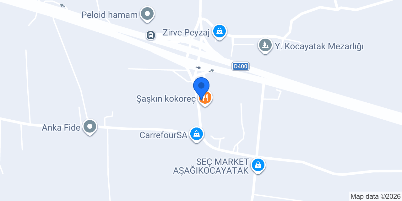 Kuaför Serkan konumu