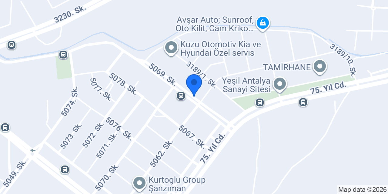 Bakır Auto Service konumu