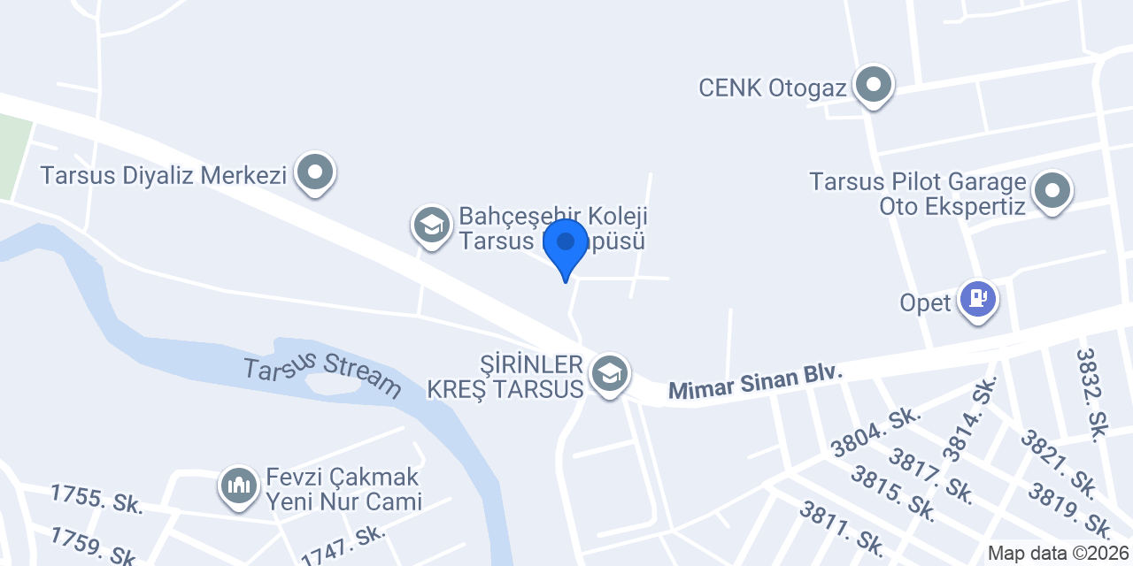 TARSUS KOMPOZİT PANEL konumu