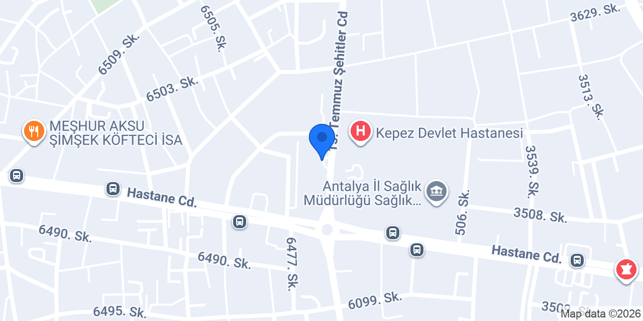 Öz Uysal Elektrik konumu