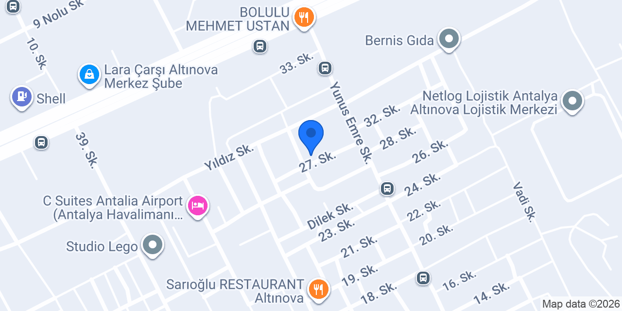 Cls Soğuk Hava Deposu konumu