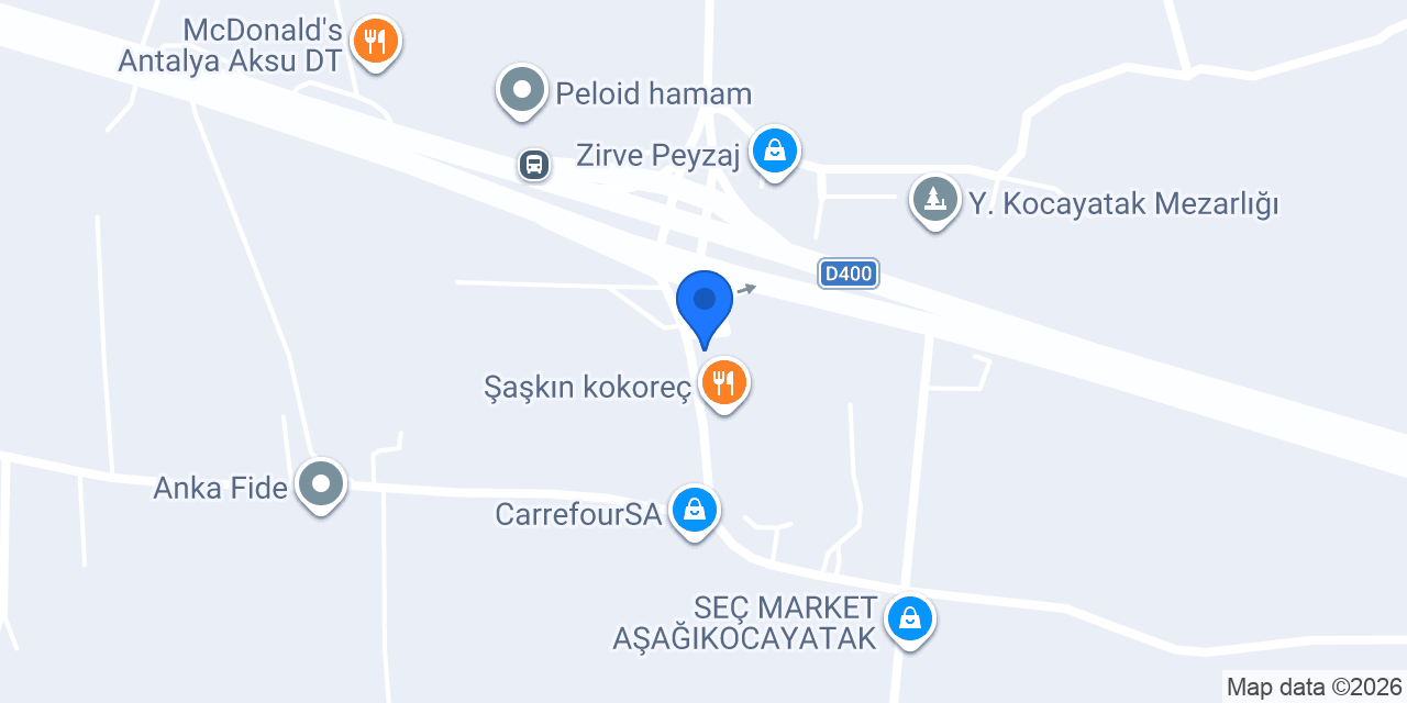 KARACA EV YEMEKLERİ konumu