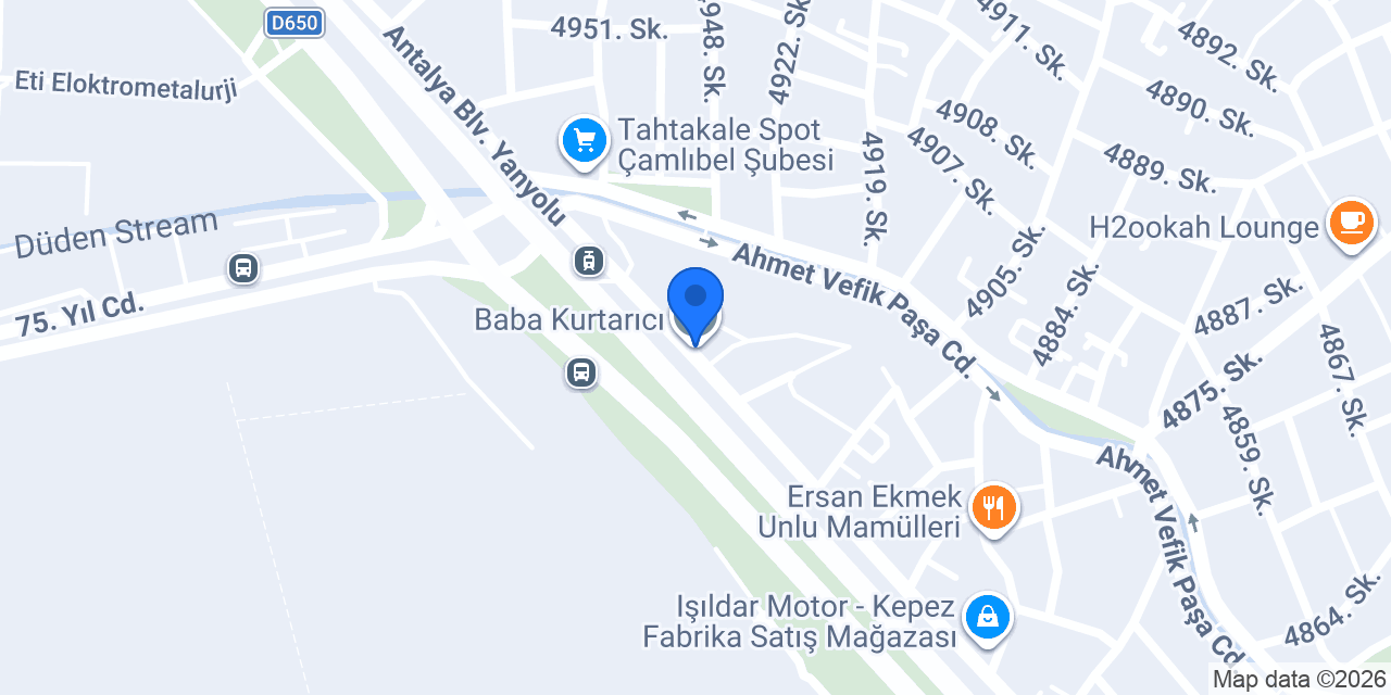 Baba Kurtarıcı konumu