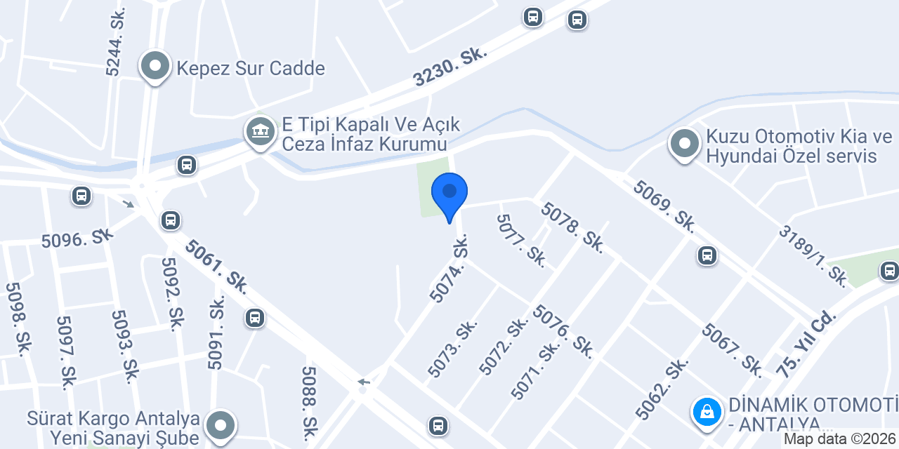 Tunç Eczanesi konumu