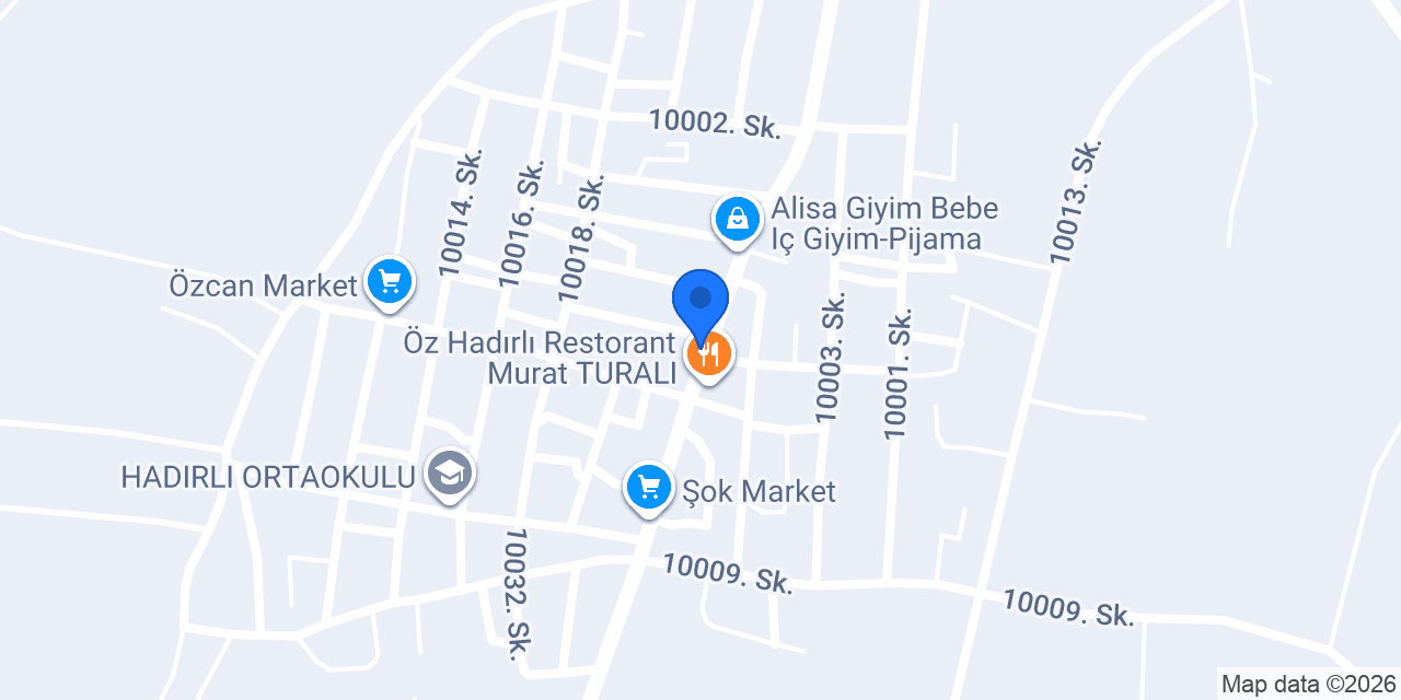 Hadırlı Pastanesi konumu