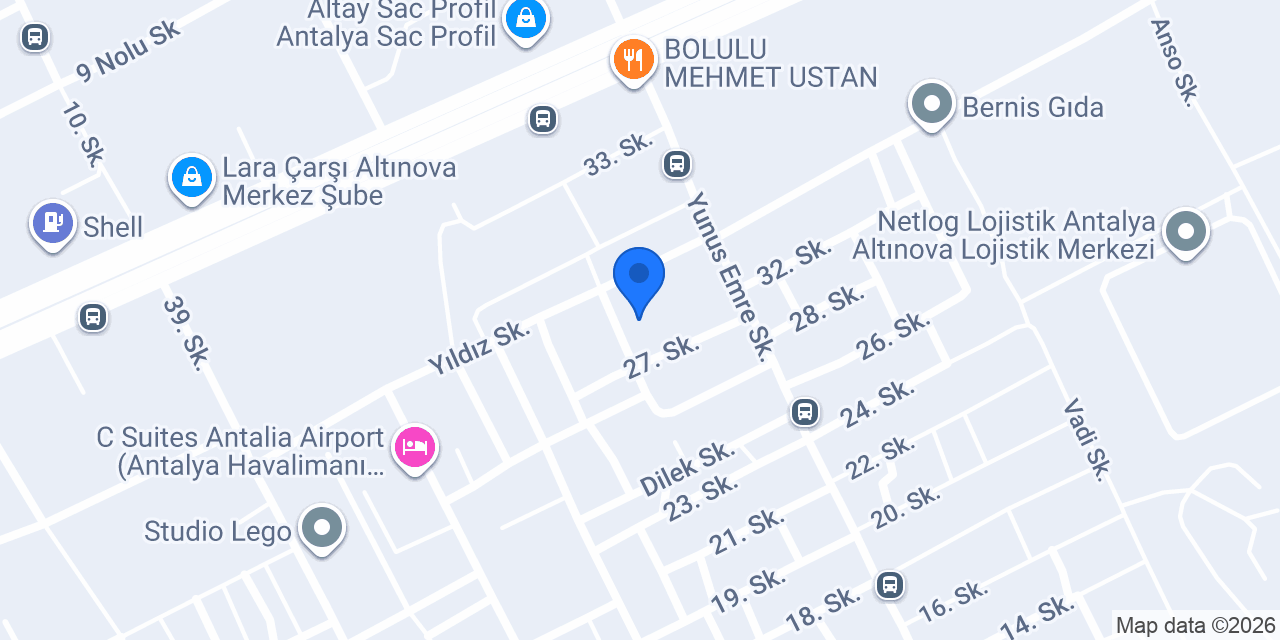 NEVGİN GIDA konumu