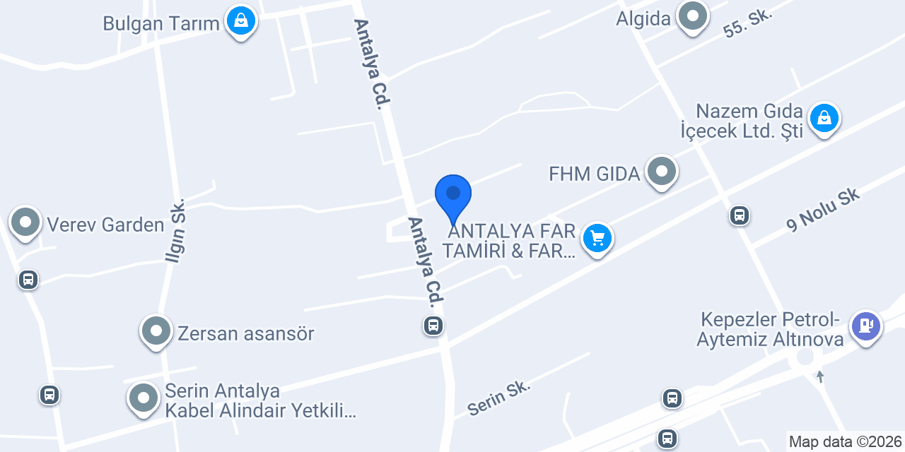 EMFO KUTU konumu