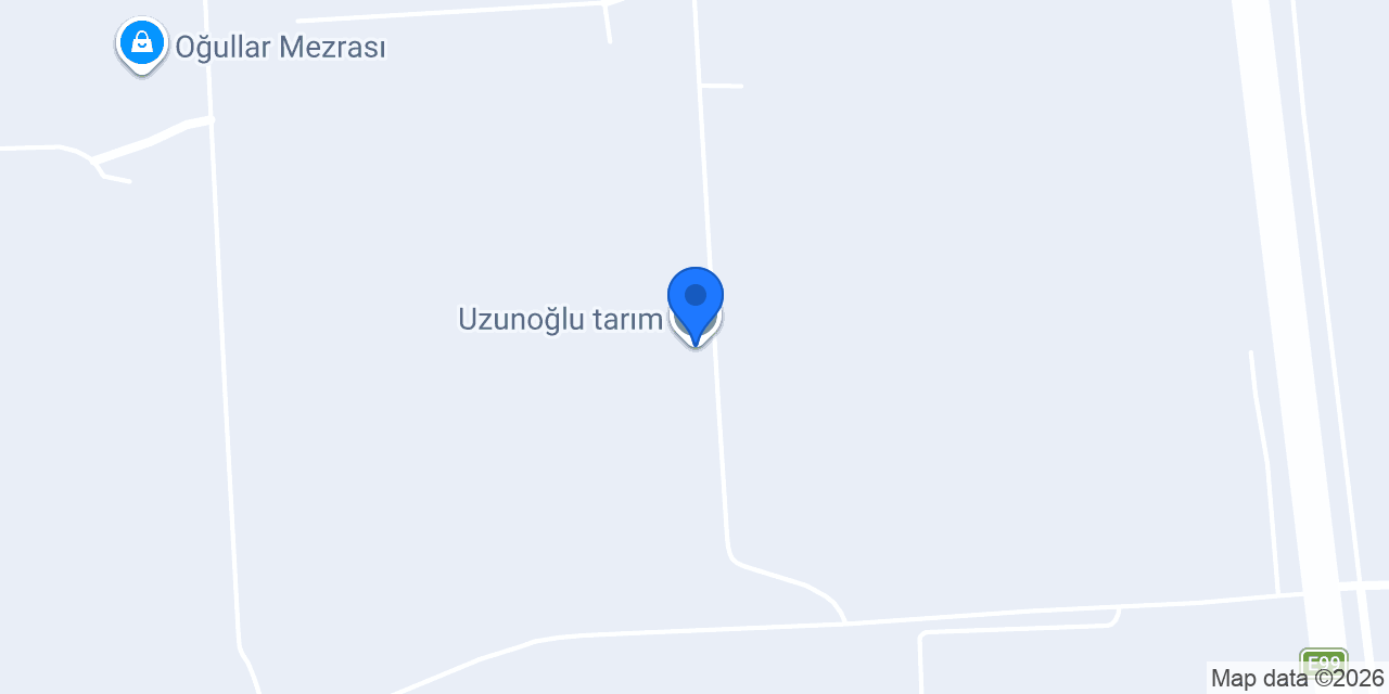 Uzunoğlu tarım konumu