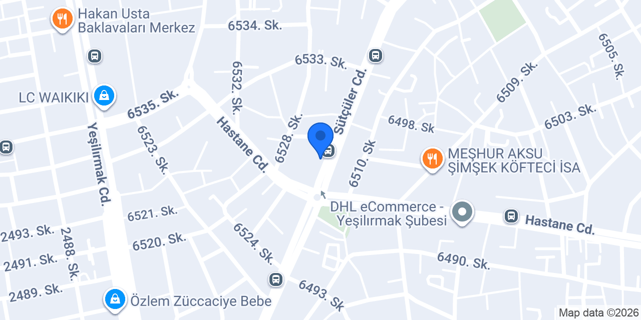 Sütçüler Mahallesi Muhtarlığı konumu