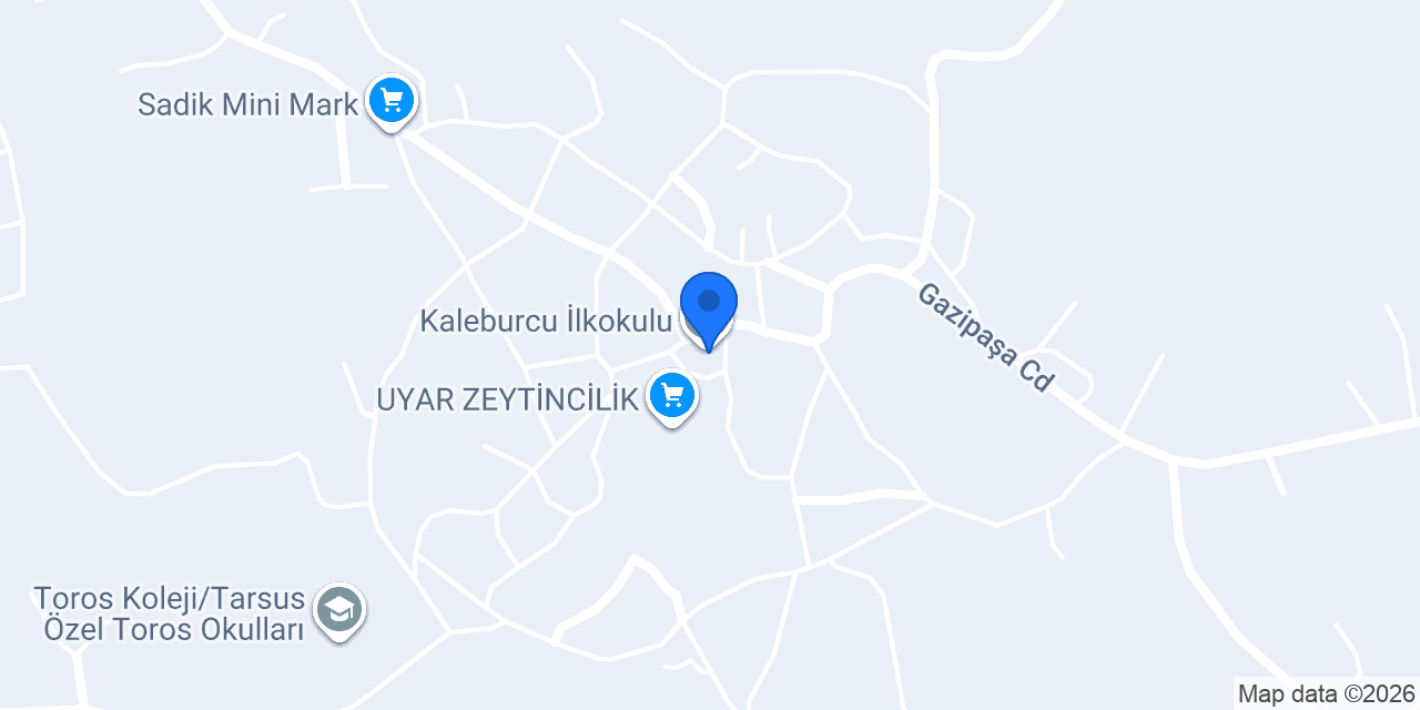 Kaleburcu İlkokulu konumu
