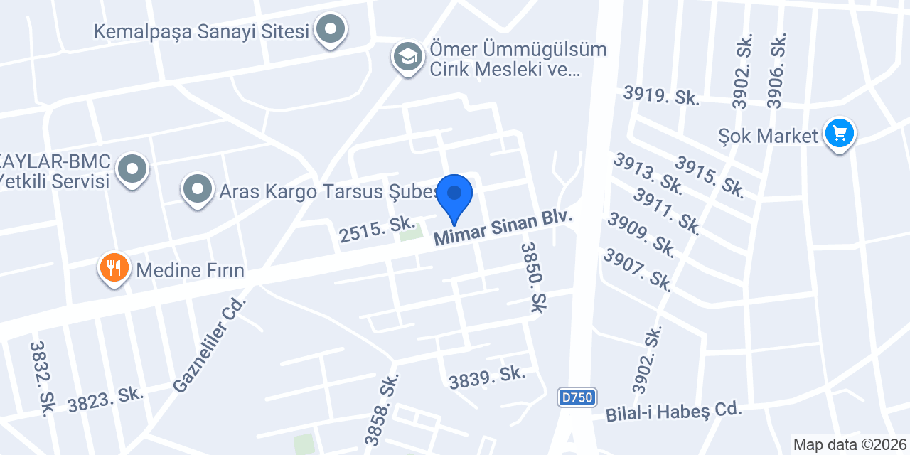 BARAN ERKEK KUAFÖRÜ konumu