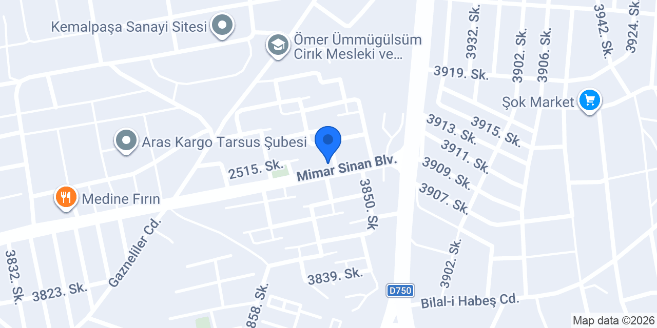 Şelale Pide ve Pişirim Fırını konumu