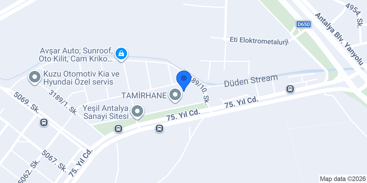 Azimcan Yamaha Motorsiklet konumu