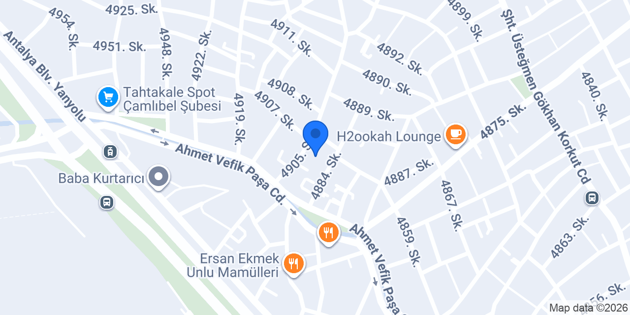 Zena Bayan Kuaförü konumu