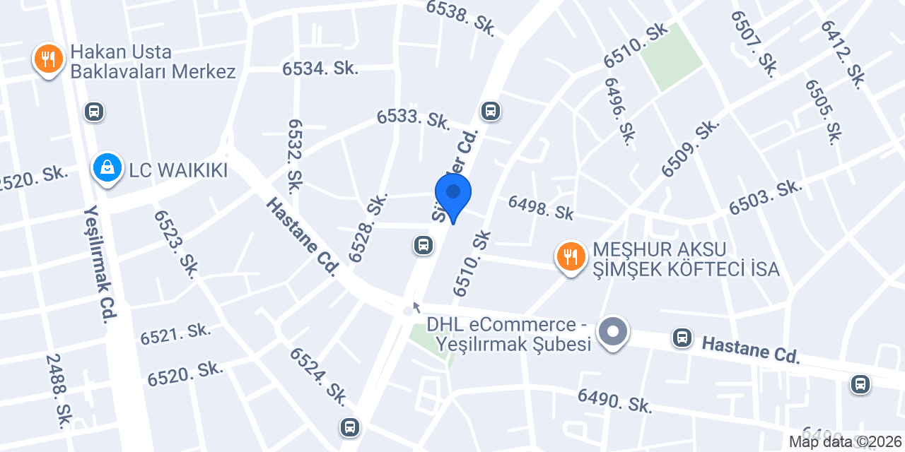 Antalya Oto Aksesuar konumu