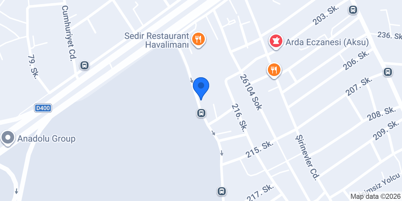 ÇOLAKOĞLU GARAJ konumu
