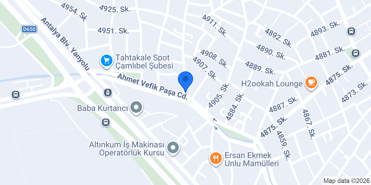 Doğan Erkek Kuaförü konumu