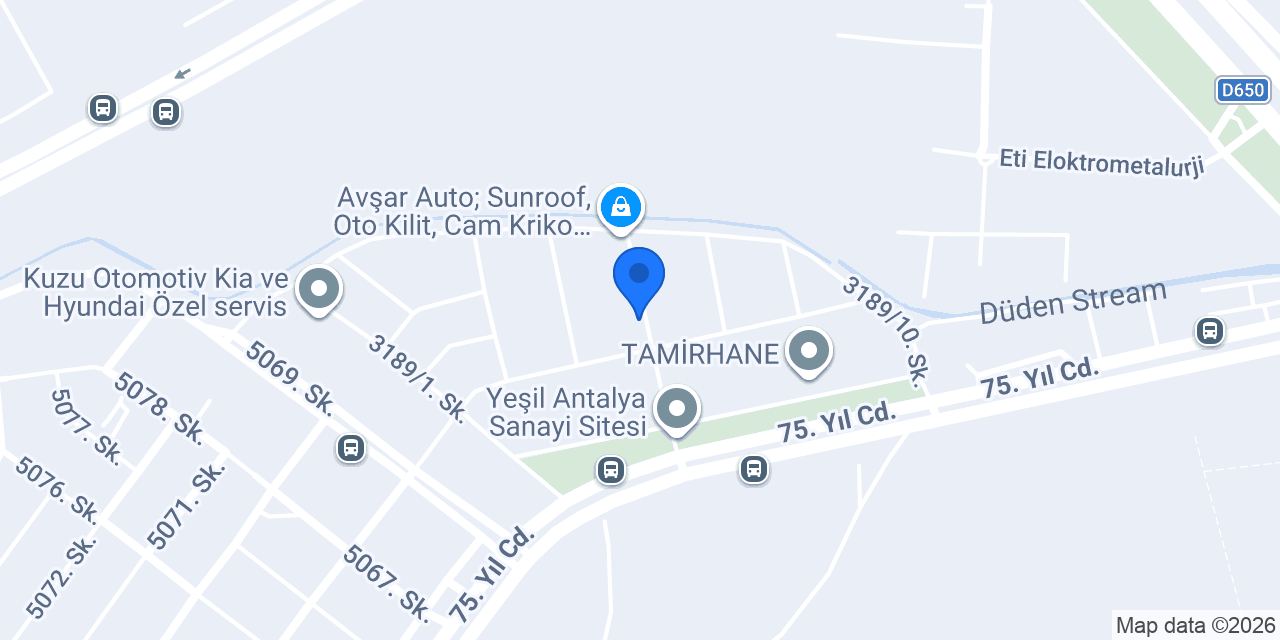 Yetim Servis konumu