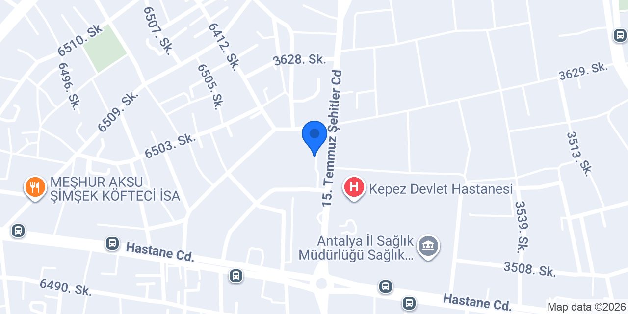 Başkan Optik konumu