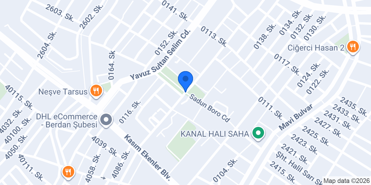 HASBAHÇE ANAOKULU konumu