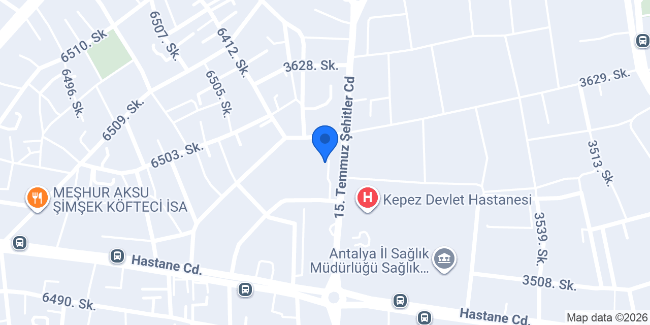 BERA OPTİK LENS konumu