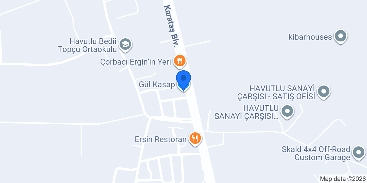 Gül Piliç konumu